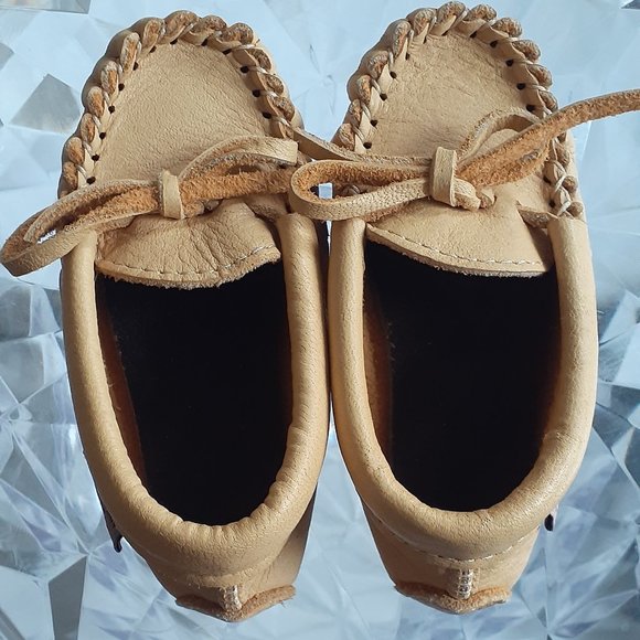 Baby leather moccasins - money earned will be donated to Native mom & baby - Picture 6 of 8